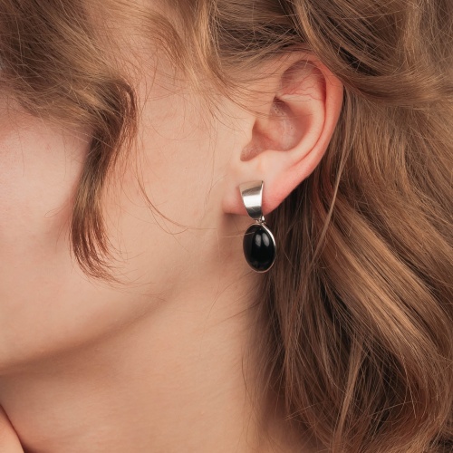 Серьги Possebon Agata Preto, A0134.4 S фото 4